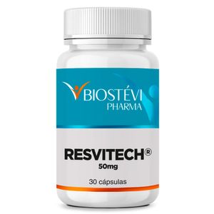 Resvitech 50mg 30 Cápsulas | Mais Potente que o Transresveratrol