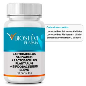 Probióticos para Dermatite Atópica 30 Cápsulas