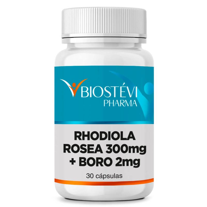 2039 - Composto para Modulação Hormonal - Rhodiola Rosea 300mg + Boro 2mg 30 Cápsulas