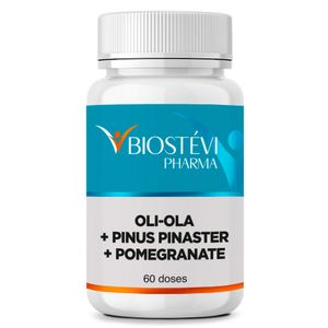 Tratamento para Manchas e Melasma | Oli-Ola 200mg + Pinus Pinaster 20mg + Pomegranate 250mg 60 Doses
