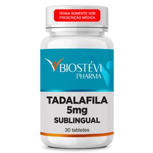 Tadalafila Sublingual 5mg 30 tabletes