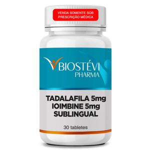 Tadalafila + Ioimbine Sublingual 30 Tabletes