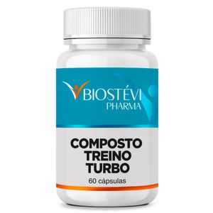 Composto Treino Turbo Força e Energia 60 Cápsulas