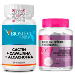 Kit Anti Retenção de Liquido Xô Inchaço + Ácido Hialurônico com Antioxidantes