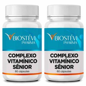 Kit 2 potes complexo vitamínico sênior
