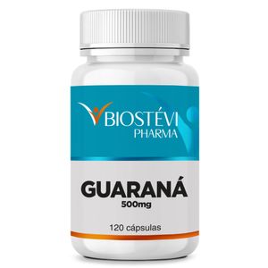 Guaraná 500mg 120 Cápsulas