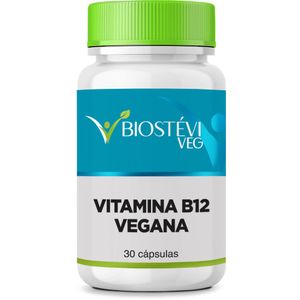 Vitamina B12 - Metilcobalamina Vegano 30 Cápsulas
