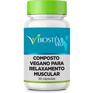 Composto Vegano para Relaxamento Muscular 30 Cápsulas