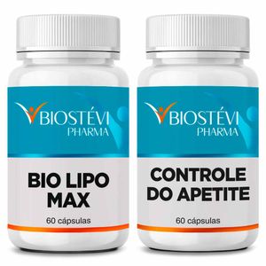 Kit Bio Lipo Max + Controle de Apetite