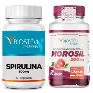 Kit spirulina com morosil