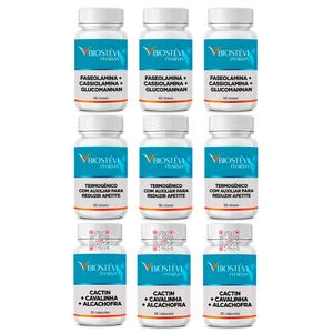Kit Natural Emagrecimento com Treino - Com duração de 90 dias