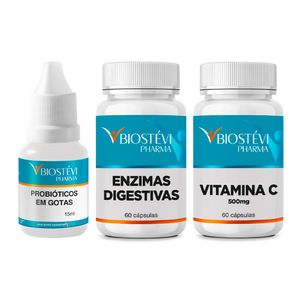 Kit digestão e absorção de nutrientes/alimentos