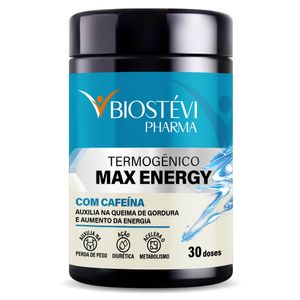 Termogênico Max Energy - Com Cafeína - 30 Doses