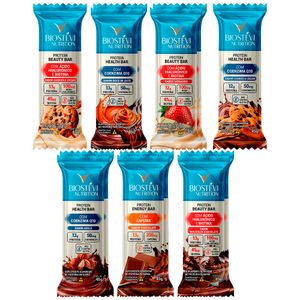 Kit | Protein Bar Sortidos 12 Unidades Nutrition - Barrinhas de Proteína Premium