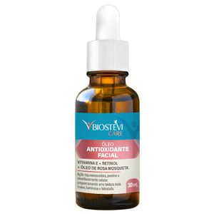 Óleo Antioxidante Facial | Vitamina E + Retinol + Óleo de Rosa Mosqueta 30ml