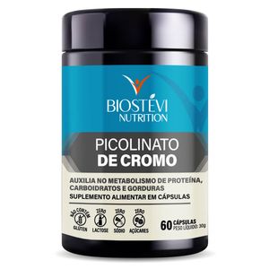 Picolinato de Cromo (Cromo 34 µg) 60 Cápsulas Nutrition