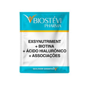 Composto para Cabelo, Pele e Unha | Exsynutriment + Biotina + Ácido Hialurônico + Associações 30 Sachês