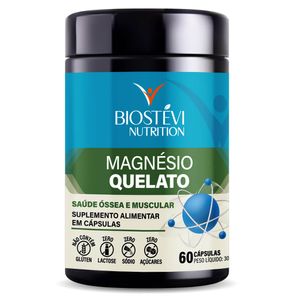 Magnésio Quelato 500mg 60 Cápsulas Nutrition