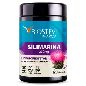Silimarina 200mg Hepatoprotetor 120 Cápsulas - Nutrition