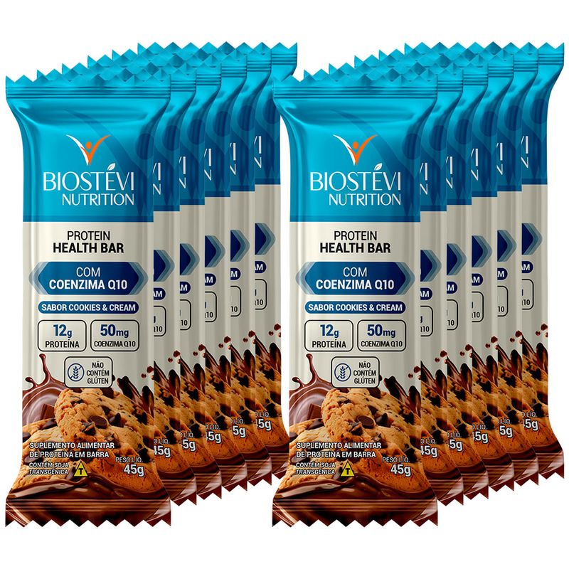 KIT-Cookies-Cream-Health-Bar-12-Unidades