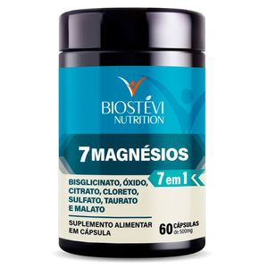 7 Magnésios 60 cápsulas - Nutrition