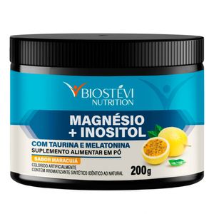 Magnésio + Inositol em pó (sabor maracujá) 200g - Nutrition
