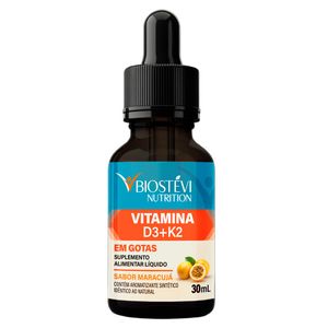 Vitamina D3 + K2 em Gotas 30ml - Nutrition