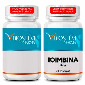 Kit Tadalafila 5mg + Arginina 300mg + Associações e Ioimbine 5mg