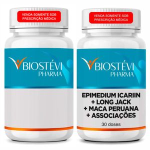 Kit Tadalafila Sublingual 5mg com Maca peruana + Long Jack + Rhodiola Rosea + Associações 30 doses