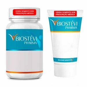 Kit (Azulzinho) Cápsulas e Pomada com Tadalafila + Arginina + Associações