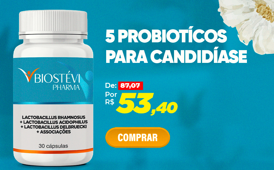 5 Probioticos para Candidíase