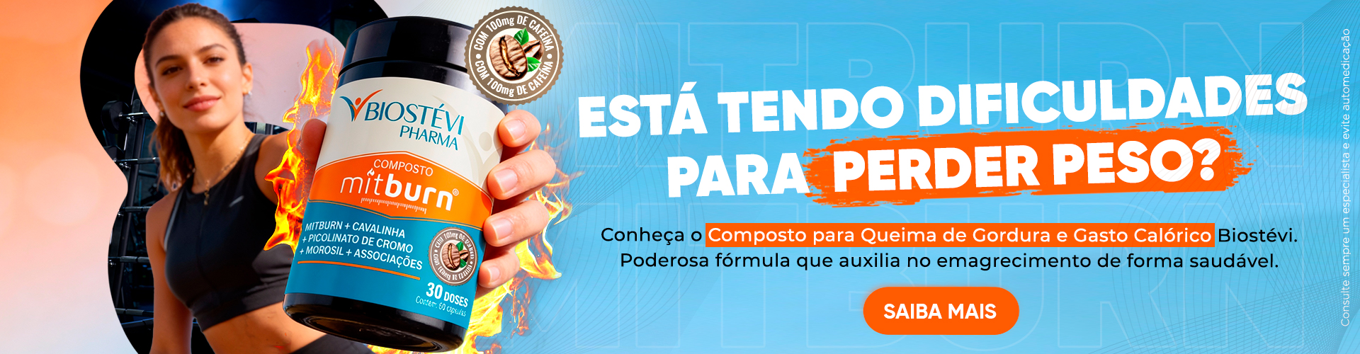 Composto para Queima de Gordura e Gasto Calórico