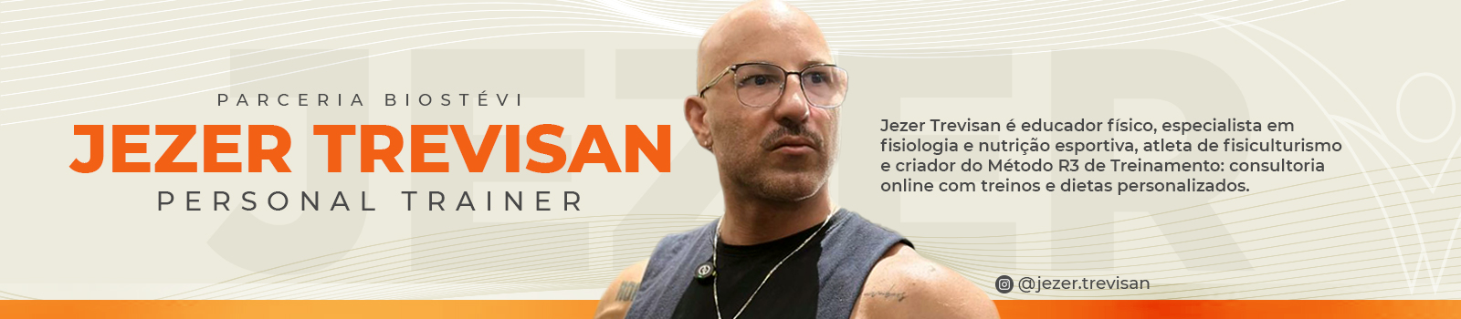 Banner da coleção de suplementos e manipulados que o Jezer Trevisan usa e recomenda
