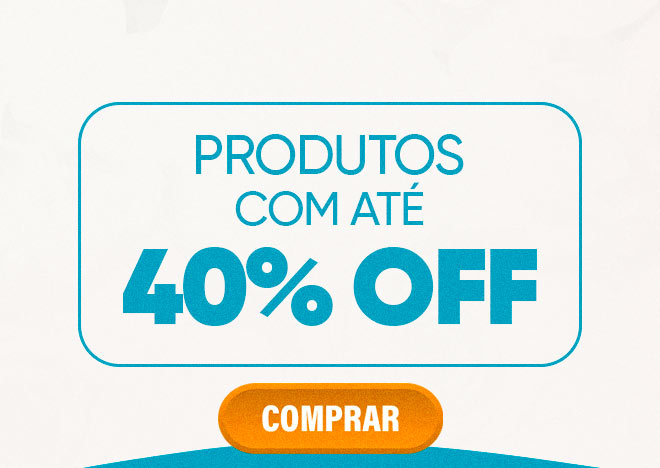 Promoção 40%OFF