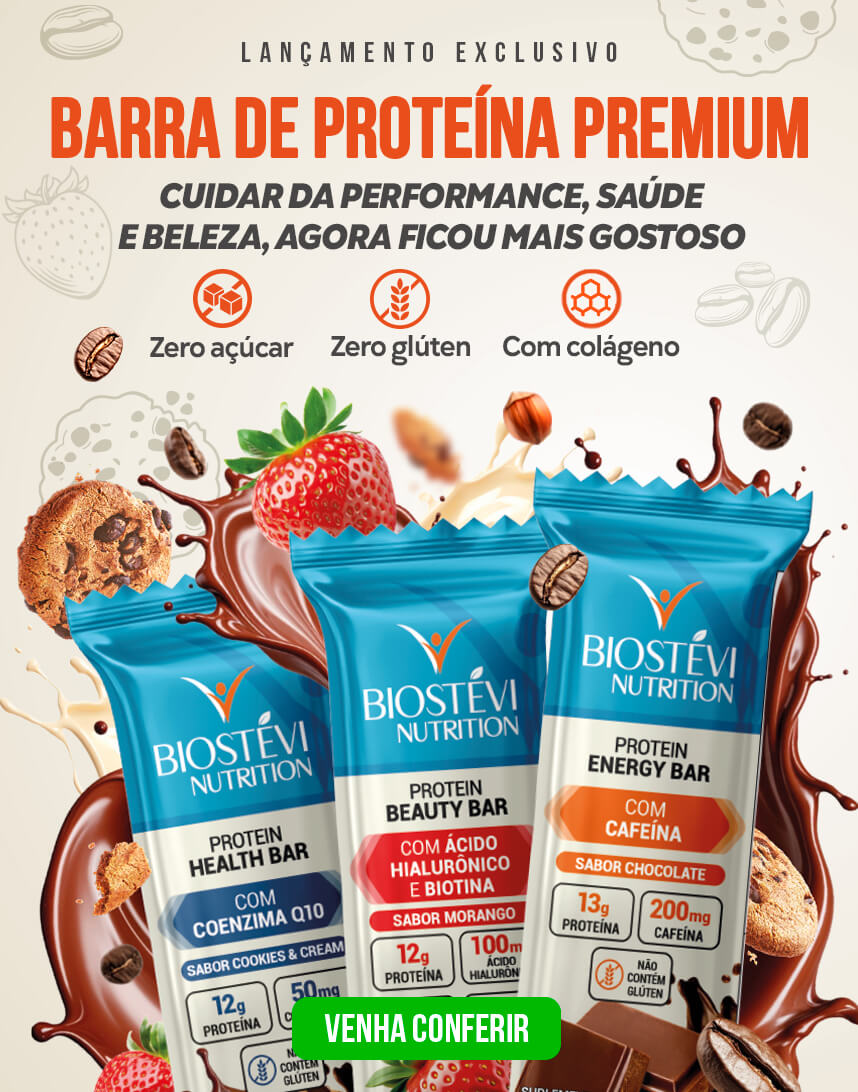 Lançamento - Barra de Proteína Premium