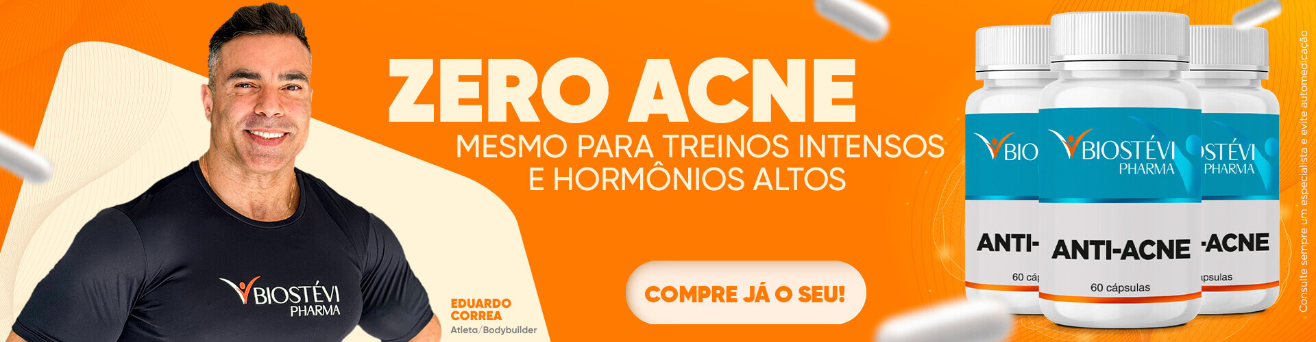 Eduardo Correa - Anti Acne 60 cápsulas