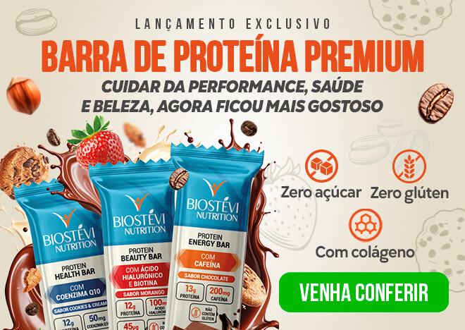 Lançamento - Barra de Proteína Premium