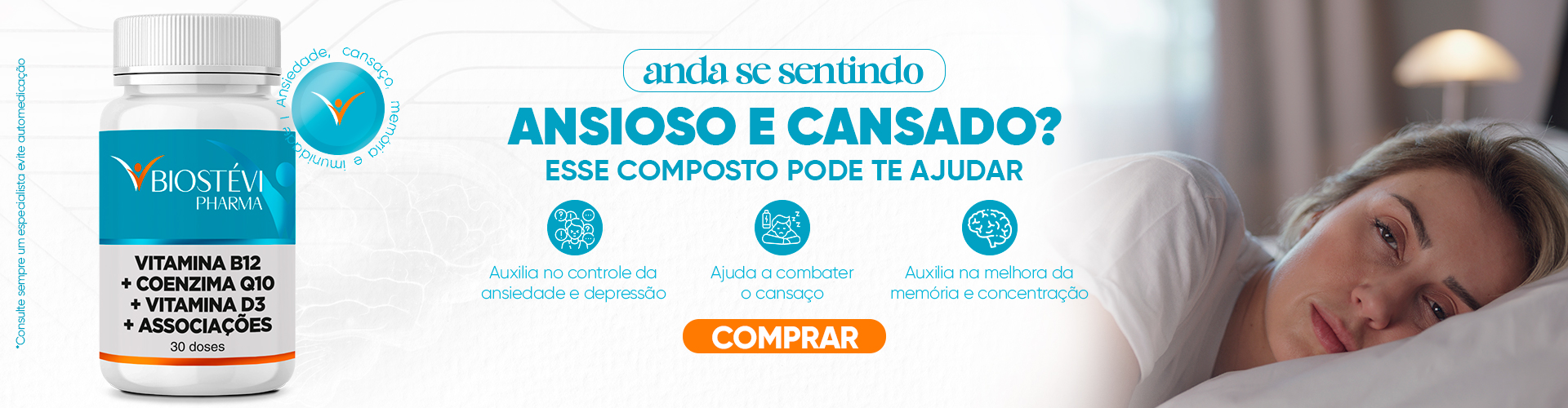 Composto para Ansiedade, Cansaço e Memória