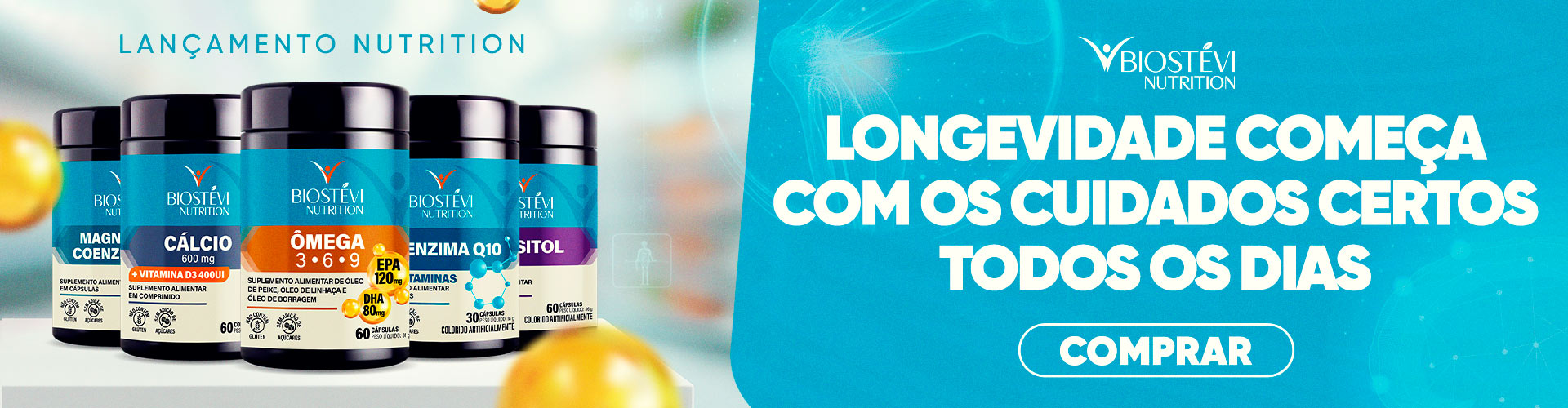 Coleção Lançamento Saúde Nutrition