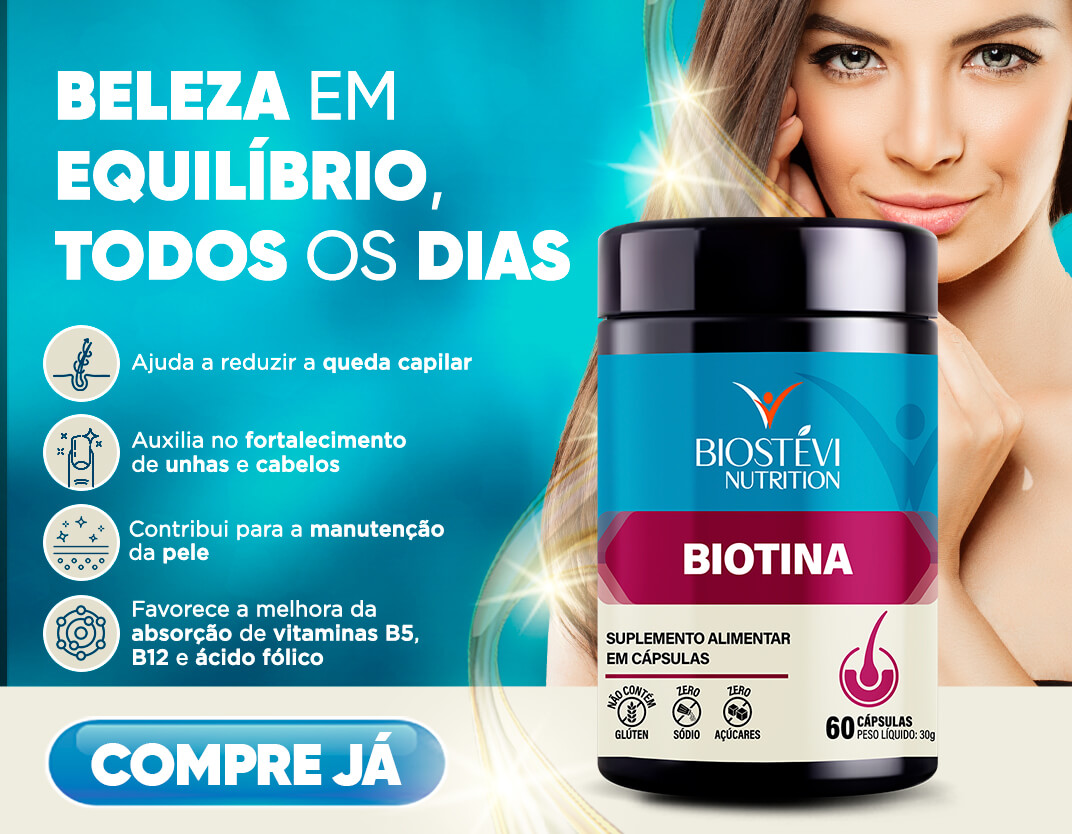 Biotina - 60 cápsulas - Nutrition