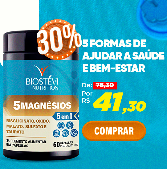5 Magnésios Nutrition